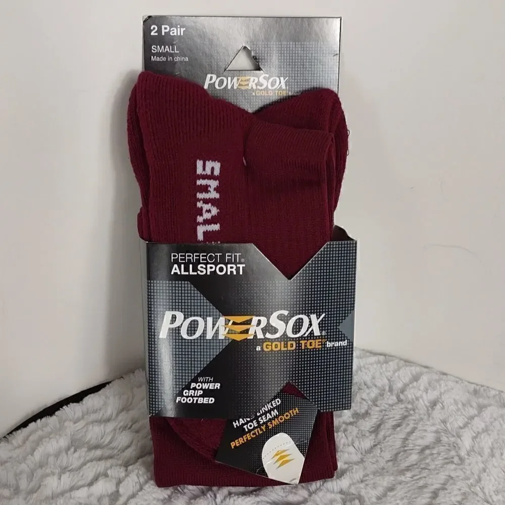 Power Sox Athletic Youth Socks (2 pairs)